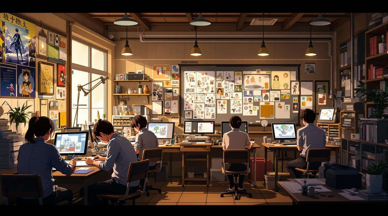 从零开始的动漫制作:揭秘日本动画制作流程 - 老司机漫画资讯
